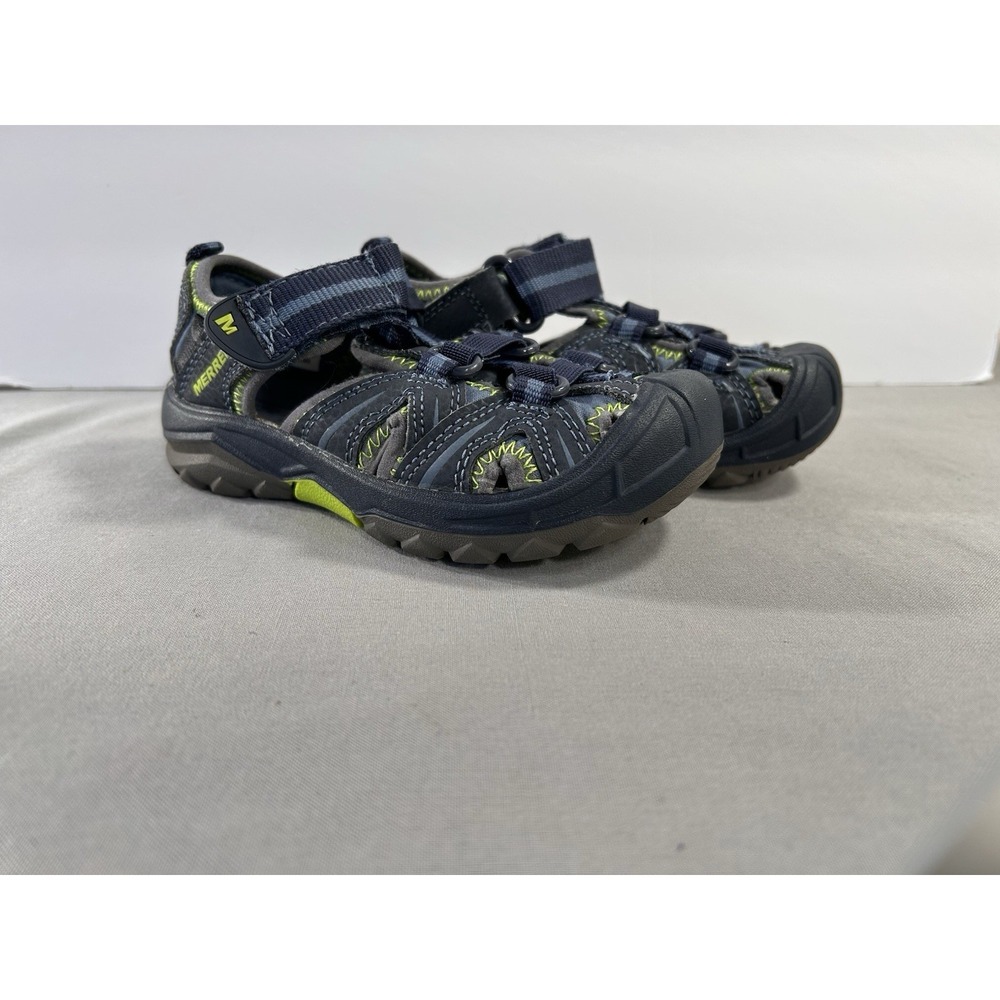 Merrell Hydro Hiker Blue Sandals Shoes Kids 9 Hiking Beach Camping Outdoor
